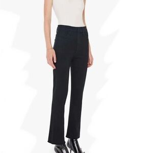 MOTHER Hustler Ankle Jeans Black-like new